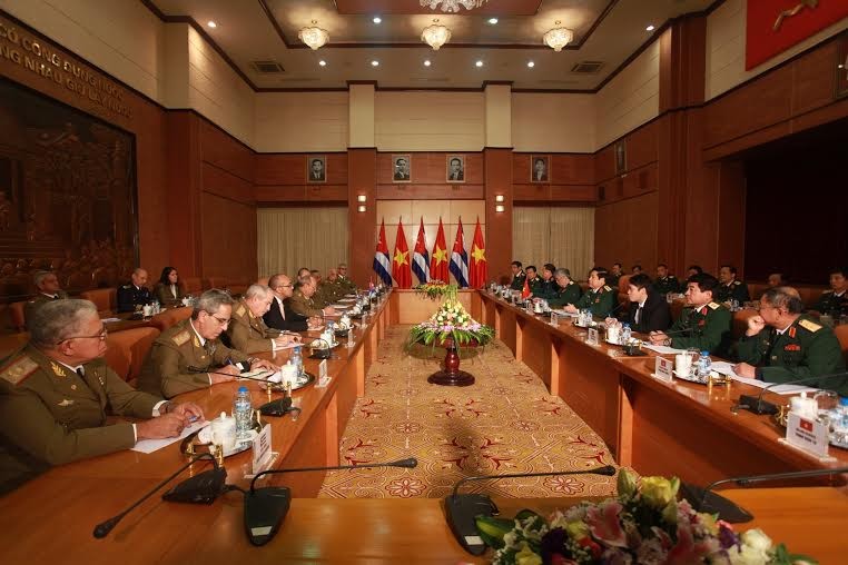 Hội đàm quân sự cấp cao Việt Nam - Cuba