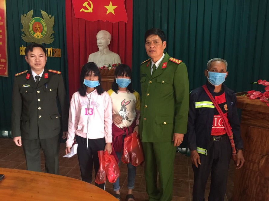 Hai chị em quê Nghệ An đi lạc vào Lâm Đồng đã về với gia đình