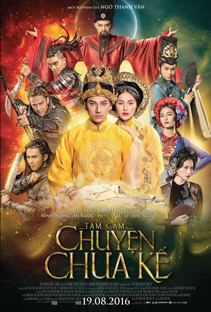Nhiều nhân vật được đưa lên poster Tấm Cám