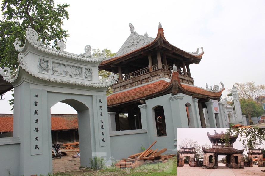 Xảy ra một số sai phạm ở di tích quốc gia chùa Đậu. Ảnh: Lộc Liên