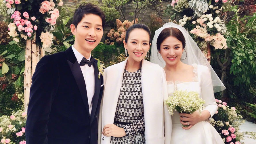 Ảnh cưới cũ Song Hye Kyo và Huỳnh Hiểu Minh bất ngờ hot trở lại  Tuổi Trẻ  Online