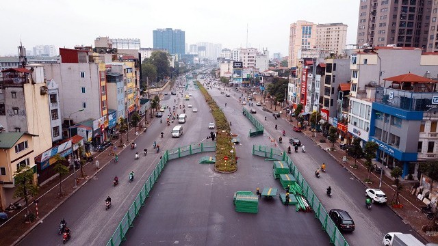 Dự án đường vành đai 2 thành phố Hà Nội. Ảnh minh họa