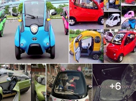 Nhiều mẫu xe điện mini 3-4 bánh được rao bán tràn lan trên mạng. Ảnh: Facebook. 