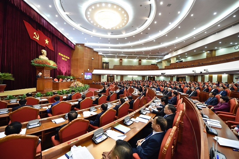 Các đại biểu tham dự Hội nghị Trung ương