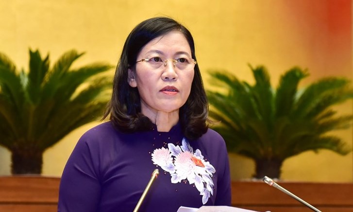 Bà Lê Thị Nga, Chủ nhiệm Uỷ ban Tư pháp