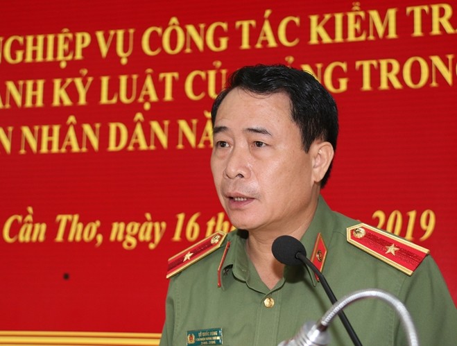 Thiếu tướng Lê Quốc Hùng được bổ nhiệm làm Thứ trưởng Bộ Công an