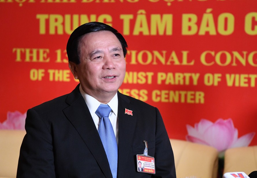 Ông Nguyễn Xuân Thắng, Giám đốc Học viện chính trị quốc gia Hồ Chí Minh