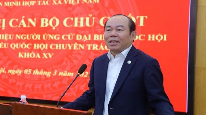 Ông Nguyễn Ngọc Bảo, Chủ tịch Liên minh HTX Việt Nam
