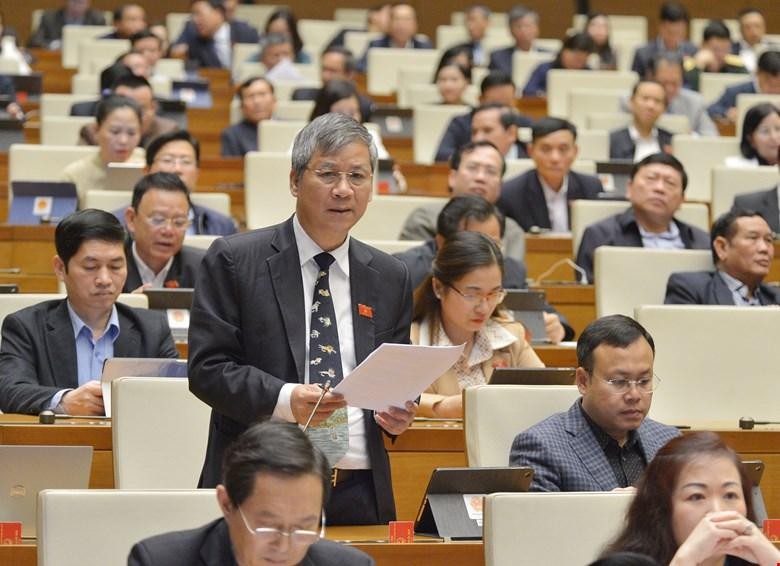 ĐBQH Nguyễn Anh Trí - Hà Nội. (Ảnh Nhật Minh)