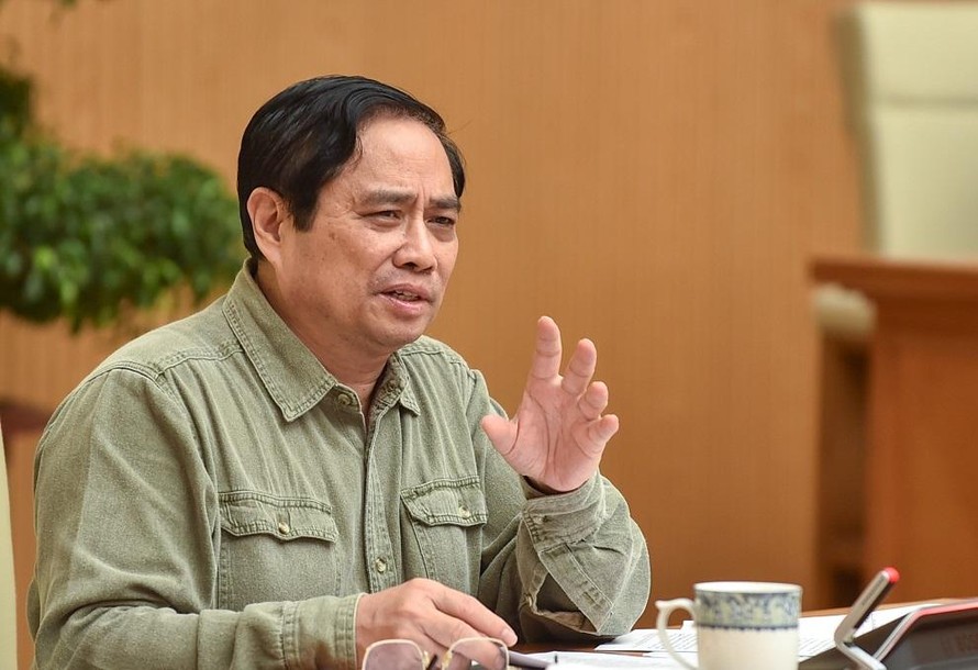 Thủ tướng Chính phủ Phạm Minh Chính (Ảnh:Nhật Minh)