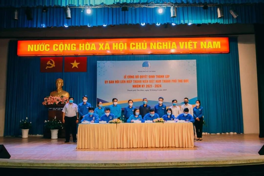TP. HCM: Thành lập Hội LHTN Việt Nam TP. Thủ Đức 