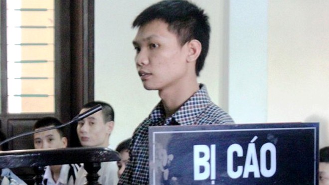 Bị cáo Trần Văn Đô tại phên tòa