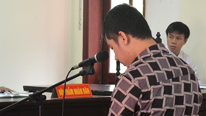 Bị cáo Học tại phiên xử. Ảnh: Hoàng Táo