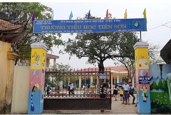 Trường Tiểu học Tiên Sơn nơi xảy ra vụ thầy giáo véo tai, véo mũi, sờ mông, sờ đùi 14 học sinh nữ 