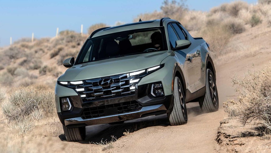 Bán tải Hyundai Santa Cruz chính thức ra mắt toàn cầu