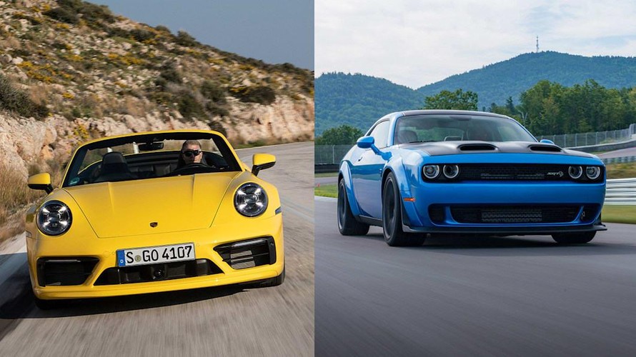 Porsche và Dodge đứng đầu về thương hiệu xe hấp dẫn nhất