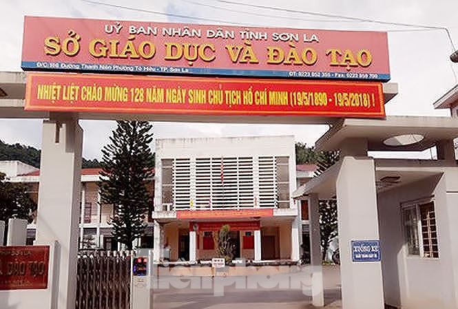 Trụ sở Sở GD&ĐT tỉnh Sơn La. Ảnh: Nguyễn Hoàn