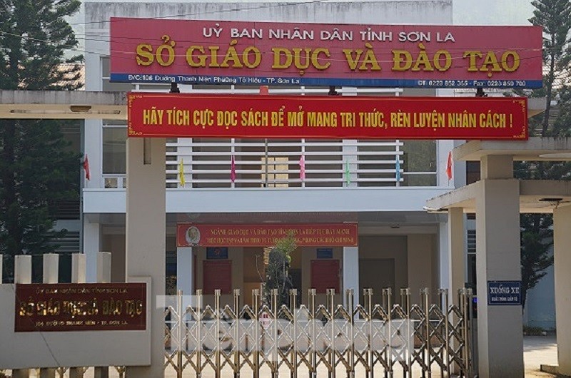 Sở GD&ĐT tỉnh Sơn La.