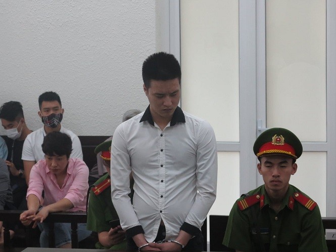 Bị cáo Nguyễn Hữu Thực tại tòa.