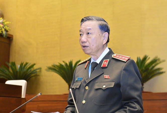 Đại tướng Tô Lâm - Bộ trưởng Bộ Công an.