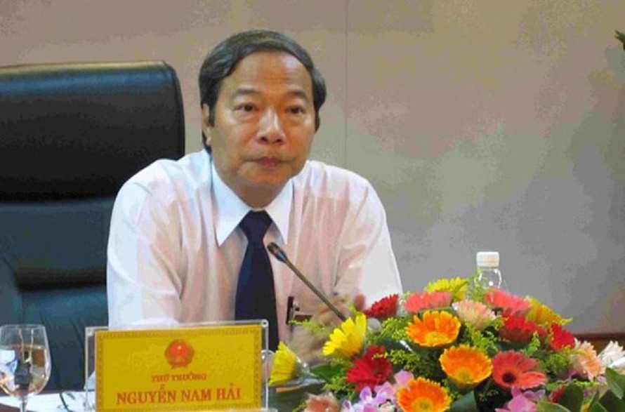 Ông Nguyễn Nam Hải thời điểm giữ chức Thứ trưởng Bộ Công thương.