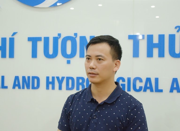 Ông Nguyễn Văn Hưởng, Trưởng phòng Dự báo Khí hậu của Trung tâm Dự báo Khí tượng Thủy văn Quốc gia. 