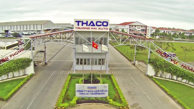 Nhà máy sản xuất ô tô Trường Hải ở tỉnh Quảng Nam