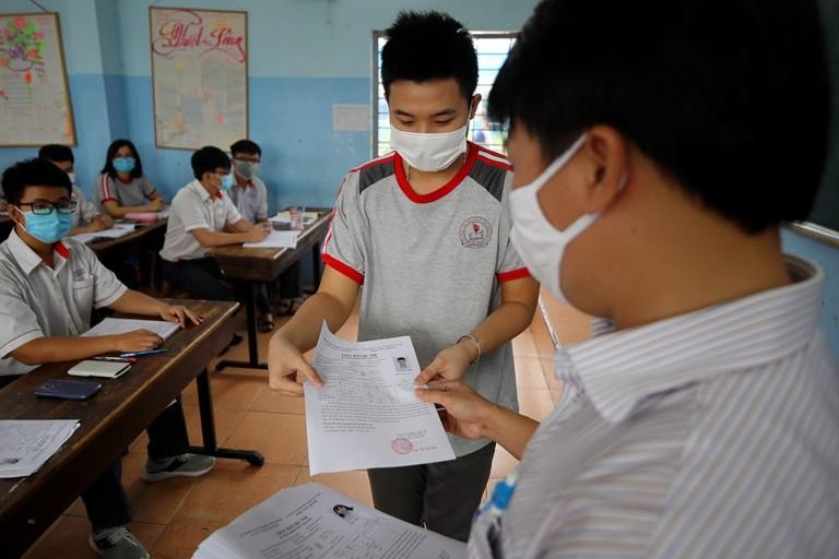 Các tỉnh chịu trách nhiệm tổ chức thi tốt nghiệp 2021