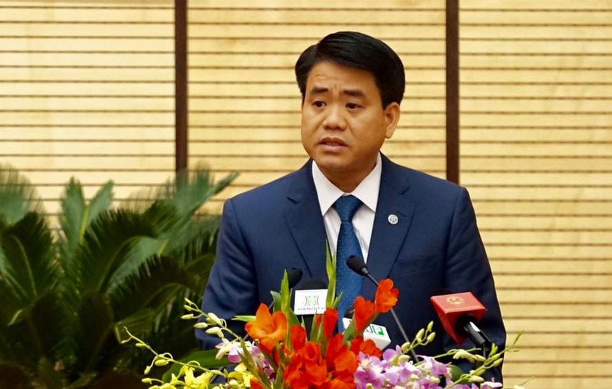 Chủ tịch UBND thành phố Hà Nội Nguyễn Đức Chung