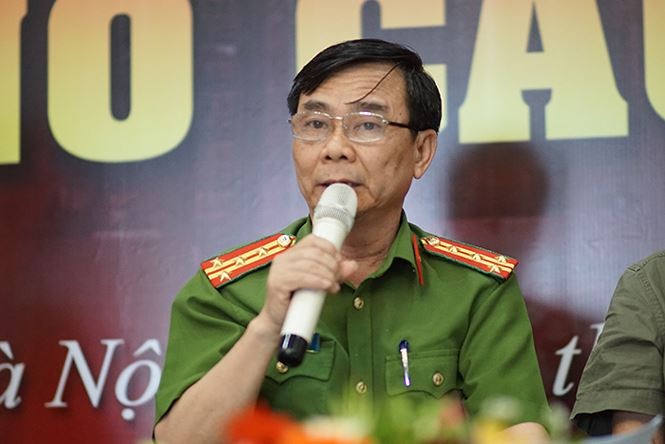 Đại tá Trần Văn Vụ- Trưởng phòng Hướng dẫn chỉ đạo về phòng cháy, Cảnh sát PCCC Hà Nội.