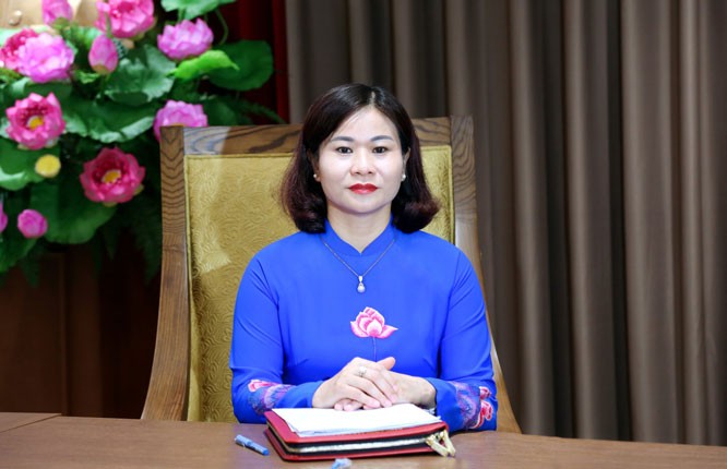 Bà Nguyễn Thị Tuyến được phân công làm Phó Bí thư Thường trực Thành ủy Hà Nội nhiệm kỳ 2020 - 2025. Ảnh: PV