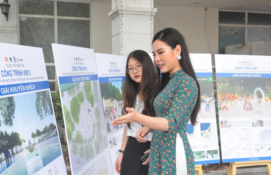 Hà Nội xin ý kiến người dân về cột mốc số 0 bên bờ hồ Gươm
