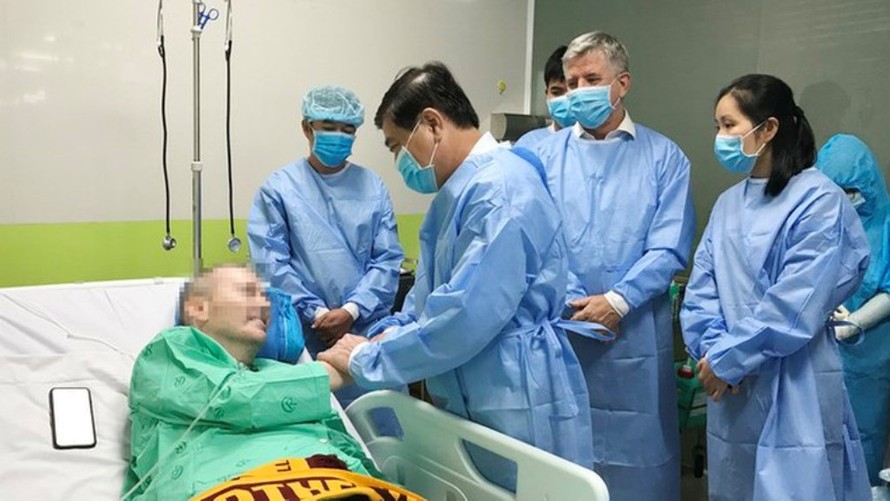 Bệnh nhân 91 nói lời cảm ơn với Chủ tịch UBND TPHCM Nguyễn Thành Phong