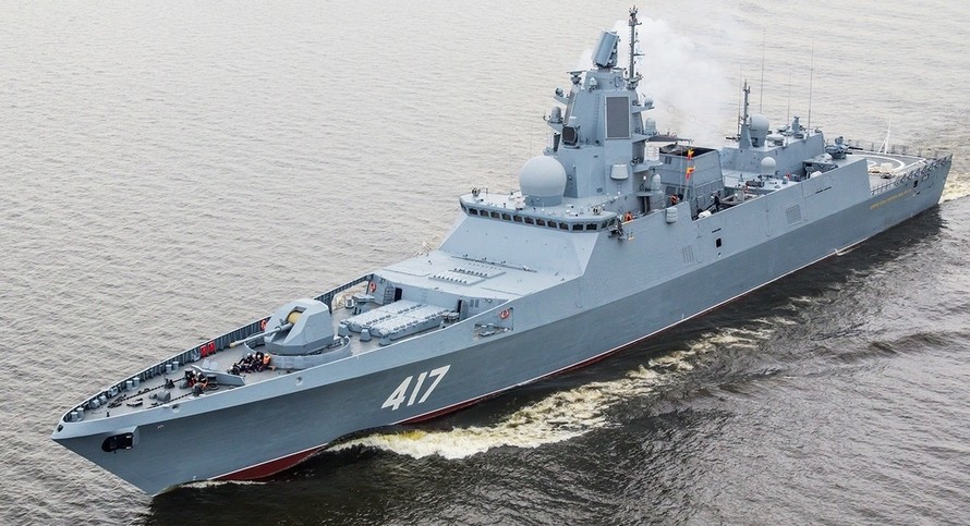 Tàu Gorshkov của hải quân Nga
