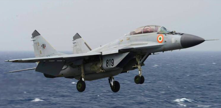 Tiêm kích MiG-29K của Hải quân Ấn Độ
