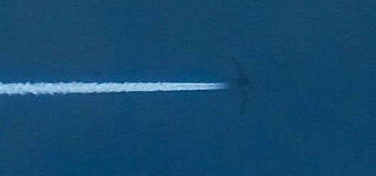 RQ-180 dường như đang bay qua bầu trời Philippines