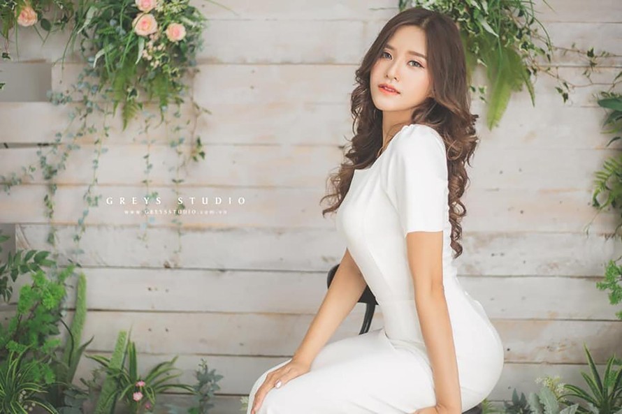 Nụ cười duyên dáng của cô nàng nữ sinh Hà Giang.