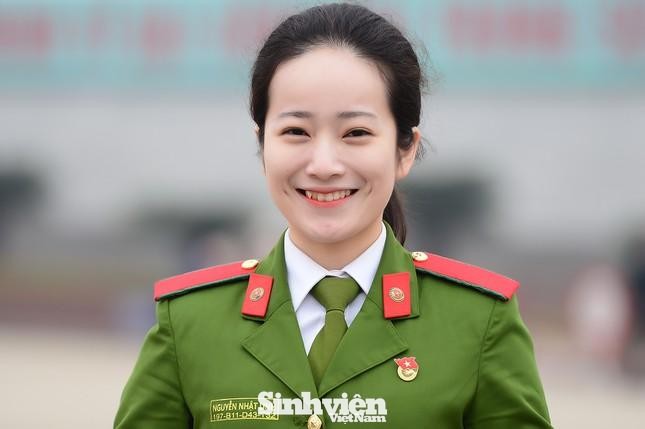 Chân dung Nguyễn Nhật Linh, nữ sinh Học viện Cảnh sát nhân dân. Ảnh: DƯƠNG TRIỀU