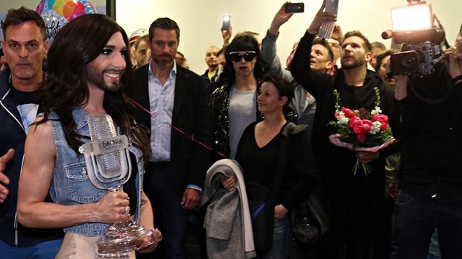 Conchita Wurst được chào đón tại quê nhà sau chiến thắng tại Eurovision