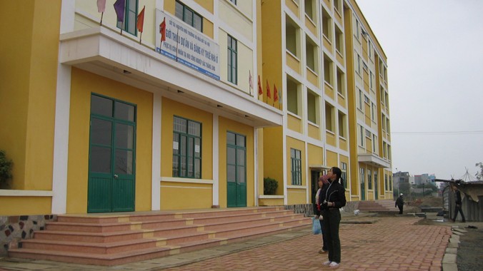 Dự án nhà ở cho công nhân ở khu công nghiệp Bắc Thăng Long. Ảnh: Nguyễn Tú