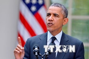 Tổng thống Mỹ Barack Obama. Ảnh: THX/TTXVN 
