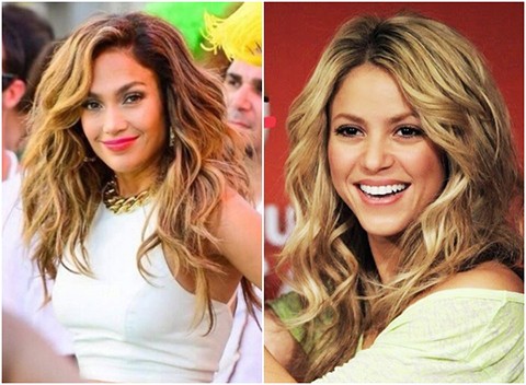 Jennifer Lopez và Shakira đều là 2 mỹ nhân gốc Latin nổi tiếng trong làng nhạc Mỹ.