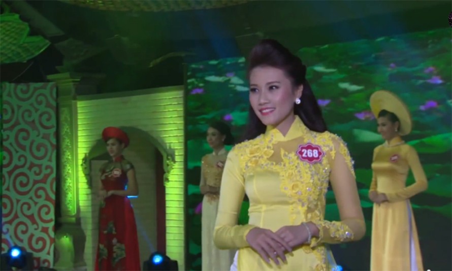 Thí sinh Nguyễn Thị Thanh Tú, SBD 268 
