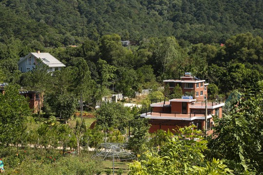 Thôn Lâm Trường, xã Minh Phú có18 công trình được xác định vi phạm - Ảnh: NGÔ NHUNG
