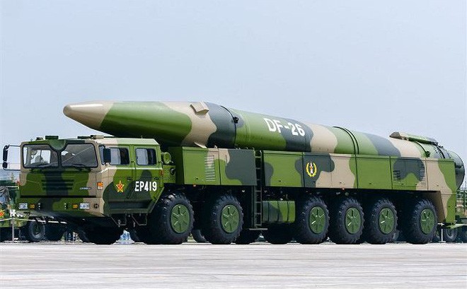 Trung Quốc triển khai DF-26 giữa lúc chiến hạm Mỹ đi vào Biển Đông