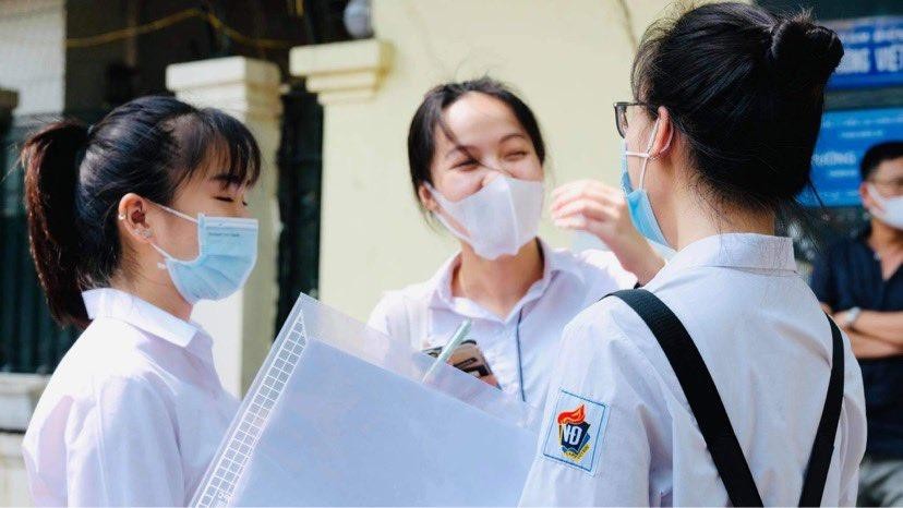 Thí sinh dự thi tốt nghiệp THPT đợt 1. Ảnh: Như Ý