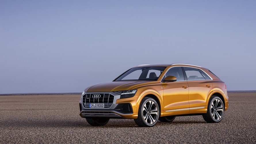 Audi Q8 2019 chính thức ra mắt, chung khung gầm với Lamborghini Urus