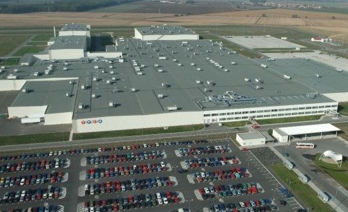 Nhà máy Toyota Peugeot Citroën Automobile Czech (TPCA) tại Kolin (Cộng hòa Séc).