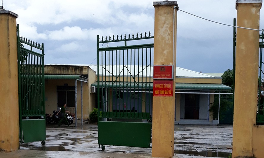 Nhà tạm giữ công an TP Phan Rang - Tháp Chàm.