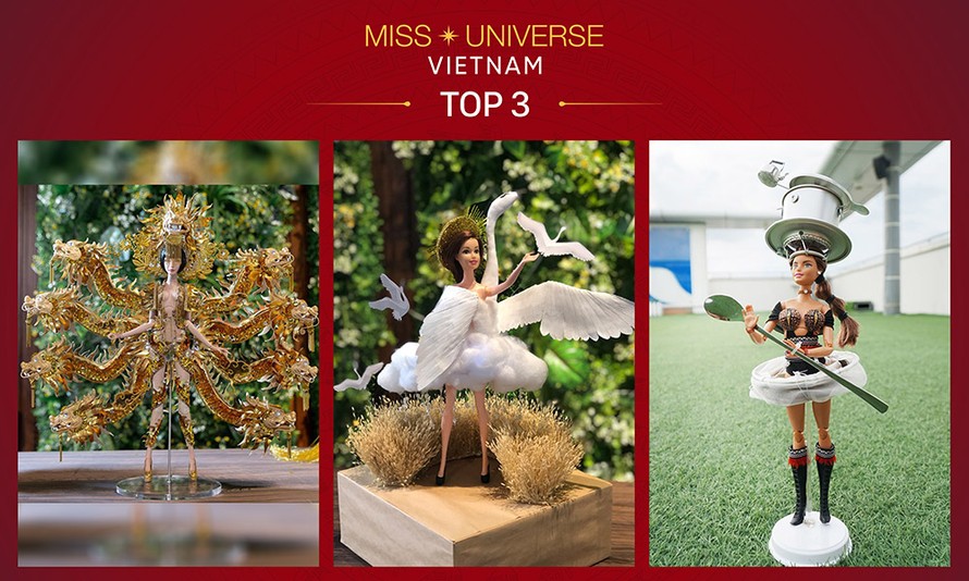 Top 3 trang phục dân tộc cho Hoàng Thuỳ tại Miss Universe 2019.